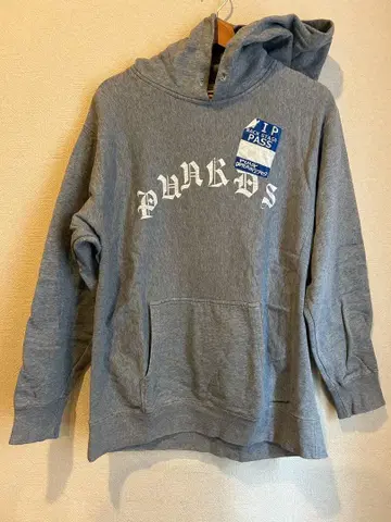 펑크 드렁커스 그레이 후드티