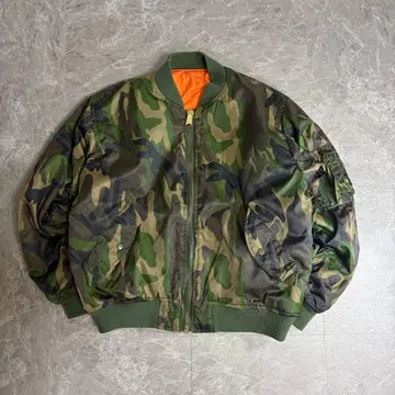 00s archive 카모플라주 ma-1 플라이트 자켓 y2k 구제 의류