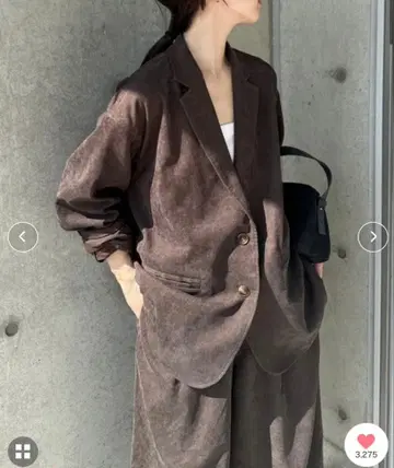 select MOCA 코듀로이 테일러드 자켓