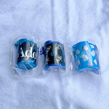 Ado 요다카 회장 한정판 Ado 가챠 코인 케이스 3종류 컴프 세트