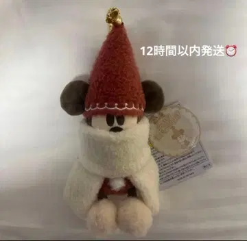 릴린린 인형 배지 빨간색