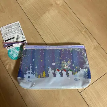 스노우스노우 플랫 파우치 크리스마스 한정판