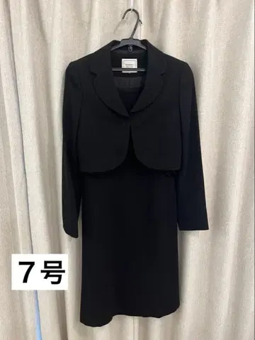 PERON'S 포멀 스타일 블랙 원피스 상복 예복 7호 사이즈