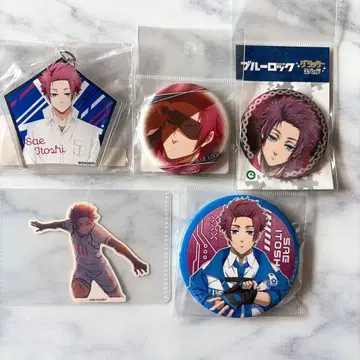 이토시 사에 5점 시부츠타 스티커 글리터 캔뱃지 사이버 펑크