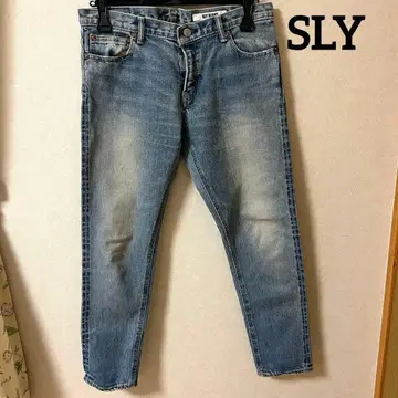 SLY 스라이 데님 27인치 y2k 여성용 청바지
