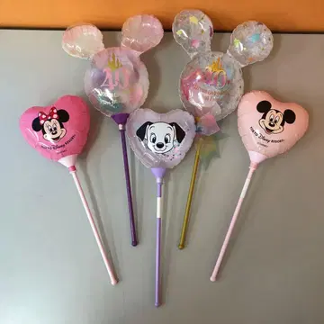 도쿄 디즈니 리조트 손잡이 벌룬 5개 묶음 판매 낱개 판매 불가