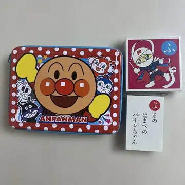 미사용 새상품 호빵맨 카루타 캔 케이스 포함 [ Lills19 ]