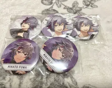 니지산지 후와 미나토 TSUTAYA 시부츠타 따뜻한 굿즈 캔뱃지