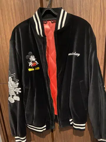 디즈니 미키마우스 벨벳 스카잔