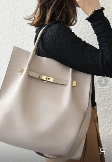 [ 미사용 ] SHIPS any: A4 메탈 피팅 토트 백