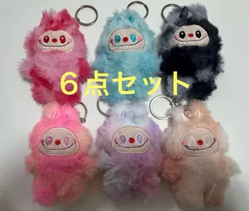 푹신푹신 캐릭터 키링 6개 세트