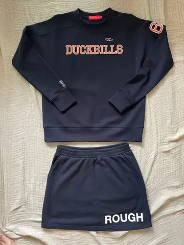 러프 앤 스웰 오버 사이즈 맨투맨