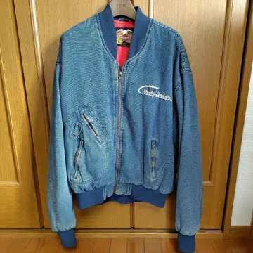 HARLEY-DAVIDSON V-TWIN POWER 데님 자켓