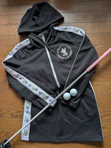 댄스 위드 드래곤 블랙 후드티 & 스커트