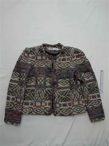 자라 올 패턴 자켓 ZARA 컬러풀 자켓 EUR XS