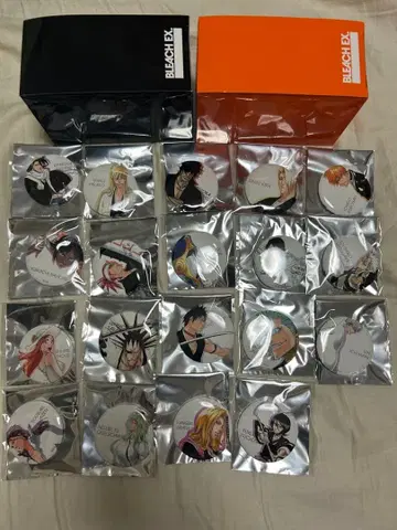 BLEACH 원화전 캔뱃지 컬렉션 ABC 세미 컴플리트 세트