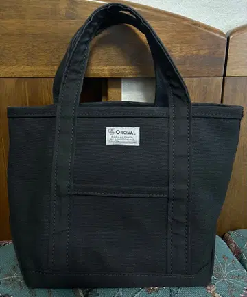 ORCIVAL 블랙 토트백 S