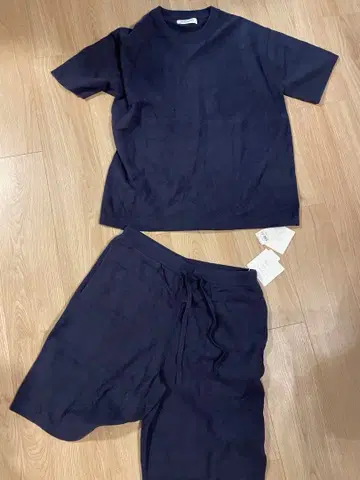 젤라또피케 HOMME 스무lite 로고 JQD 풀오버 & 하프 팬츠