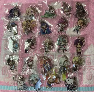 아오카나 포 더 리듬 전 24종 세트 아크릴 키링 컴플리트