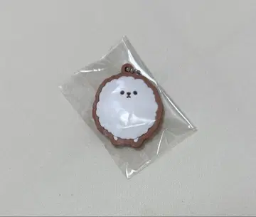 쿠키풍 러버 키링 보풀