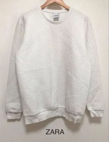 ZARA 와플 긴팔 맨투맨