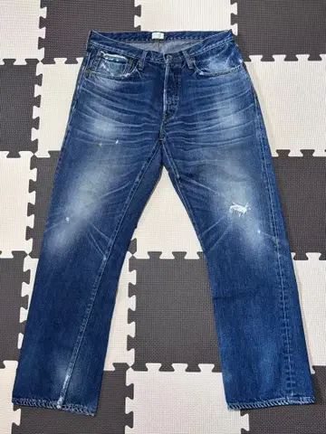 Journal Standard 스트레이트 데님 데미지 가공 33