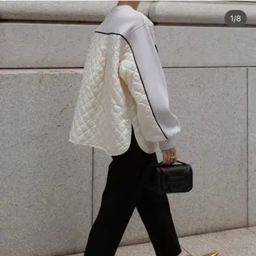 MACHAT 마차트 퀼팅 도킹 니트 니트 스웨터