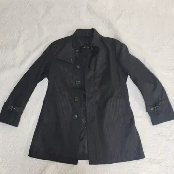 UNITED ARROWS 스트라이프 스텐카라 코트