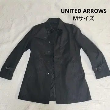 UNITED ARROWS 스트라이프 스텐카라 코트