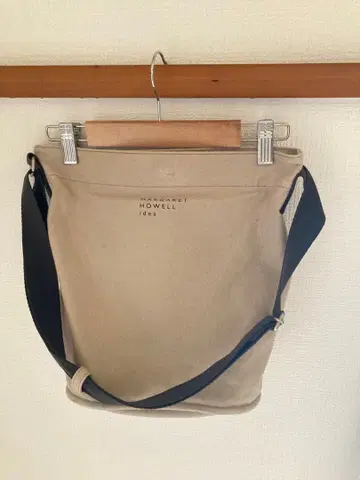 마가렛호웰 코튼 숄더백