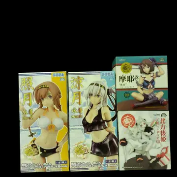 [ 미개봉 새상품 ] 칸코레 피규어 모음 4체 세트 함대 컬렉션