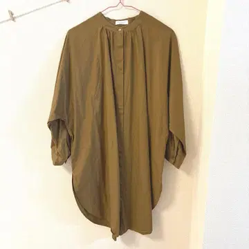 블라우스 브라운 셔츠 오버 디자인 가을 옷