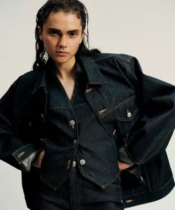 NAILS 리지드 BIG 데님 자켓