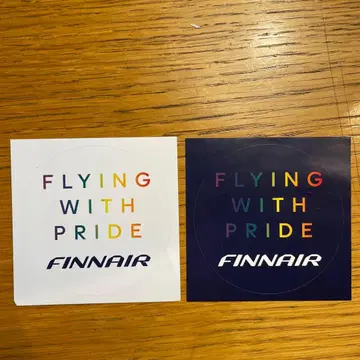 FINNAIR FLYING WITH PRIDE 스티커 세트