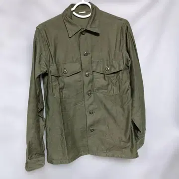베트남 전쟁 1970년대 미군 유틸리티 셔츠 OG-107 코튼