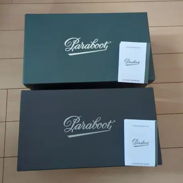 Paraboot 빈 박스 2개 묶음 판매 (신발 박스만)
