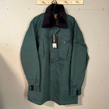 도카잔 다크 그린 자켓 방한 작업옷 EL 고급 쇼와 레트로