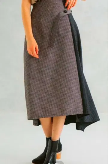 UNITED TOKYO 백턱 아지메 스커트
