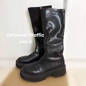 ORiental TRaffic 통굽 롱 부츠