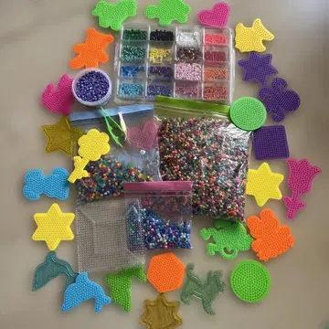 펄러비즈 세트와 디자인 가이드