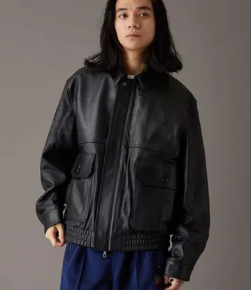 새상품급 JOURNAL STANDARD 라무 가죽 자켓 L