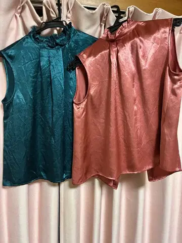 아네스베 슬리브리스 셔츠 2종 세트