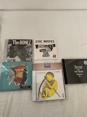 The BONEZ CD 5장 세트