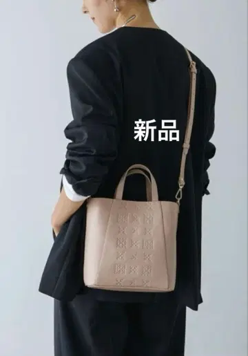 러셋 가죽 숄더백