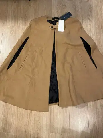 ZARA 판초 케이프 코트 울 사이즈 M