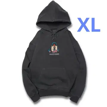 VAULTROOM LOGO HOODIE / CHARCOAL XL
