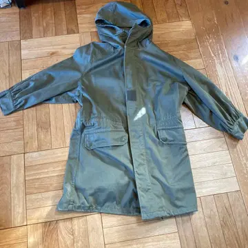 아쉬 H 올리브 그린 모즈 코트