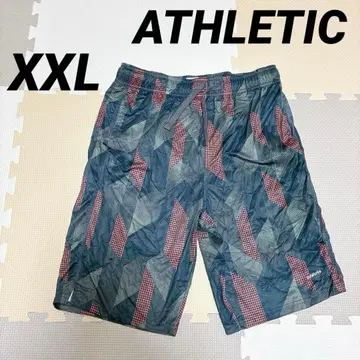 ATHLETIC 지오메트릭 패턴 숏팬츠 [ XXL ] 빅 사이즈