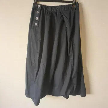 Y's 와이드 팬츠 블랙 네이비