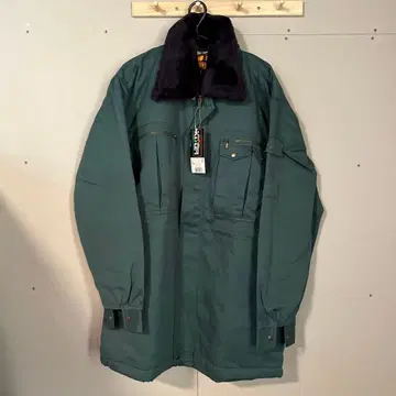 도카잔 다크 그린 자켓 방한 작업옷 EL 고급 쇼와 레트로